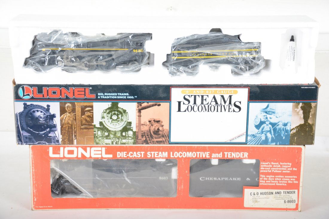 Lionel 18620 & 8603 Steam Locomotives (1 of 2)