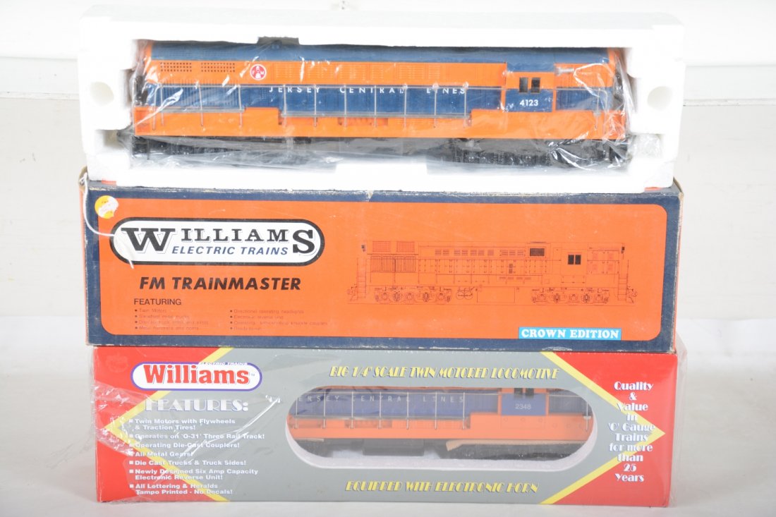 2 Williams 4123 JC FM Train Master Diesels (1 of 2)