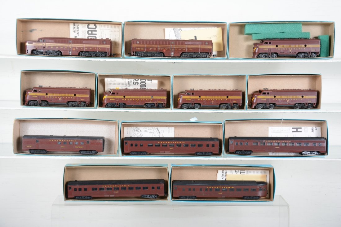 Athearn PRR Diesel & Passenger Car Lot (1 of 2)