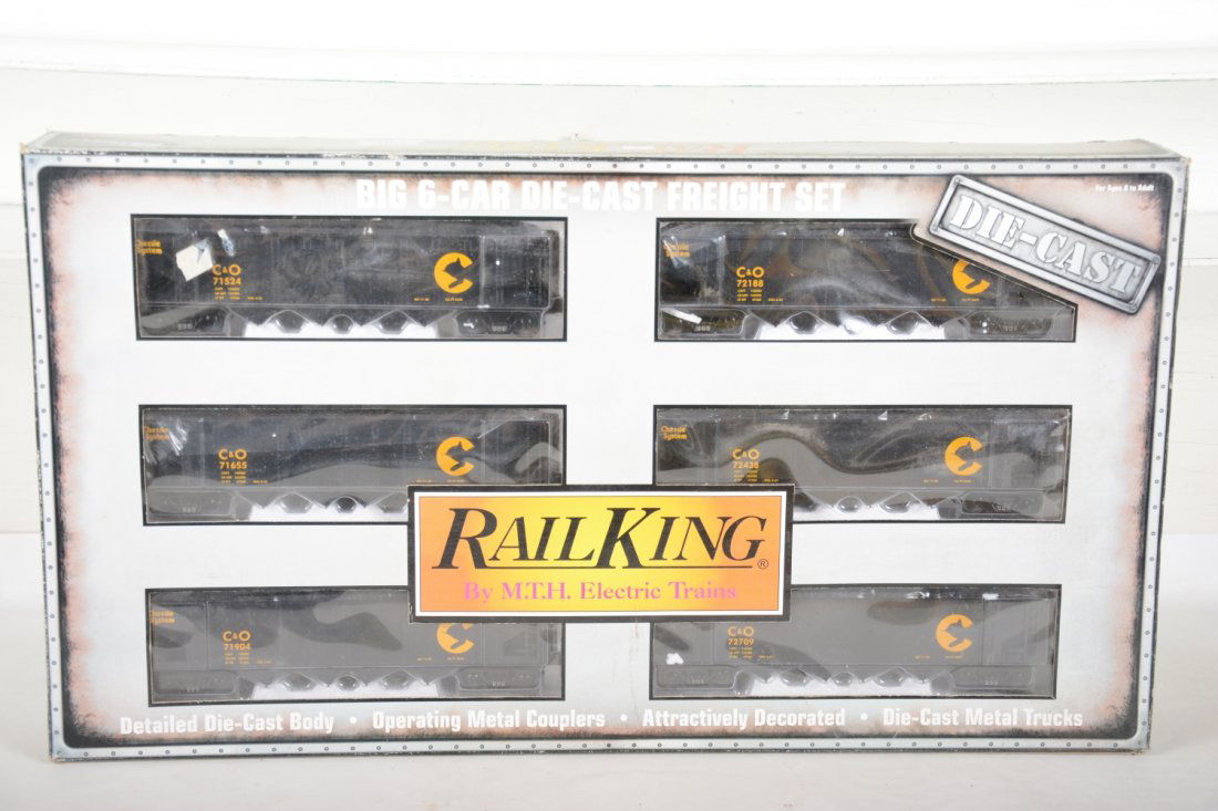 MTH RailKing 30-8007 Diecast Chessie Hopper Set (1 of 2)