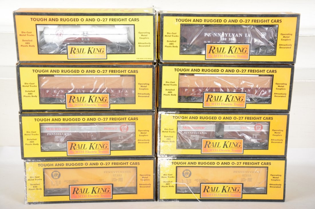 MTH RailKing PRR Freight Cars (1 of 2)