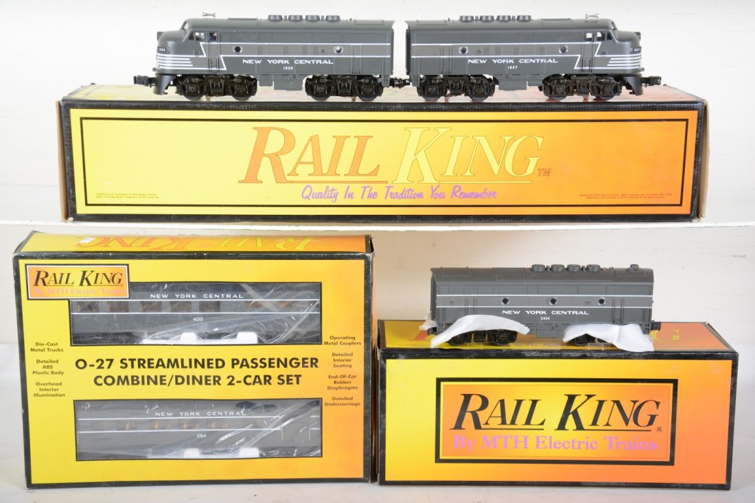 MTH RailKing NYC Passenger Set (1 of 2)