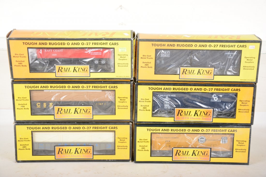 MTH RailKing Freight Cars (1 of 2)