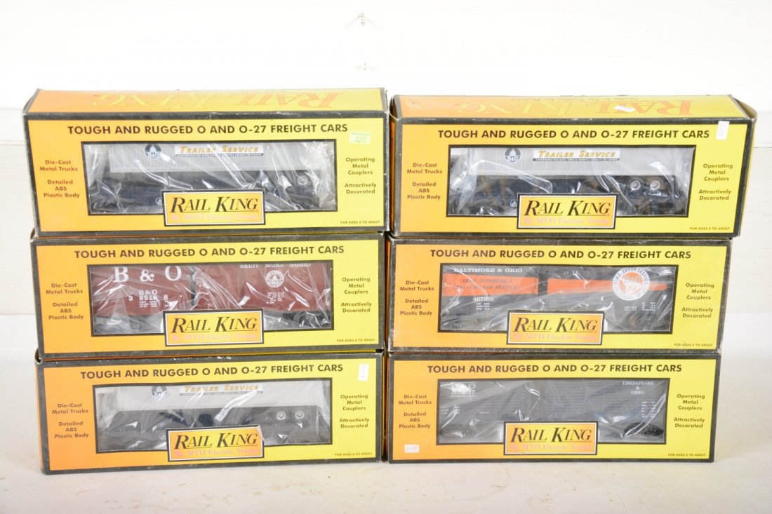 MTH RailKing B&O Freight Cars (1 of 2)
