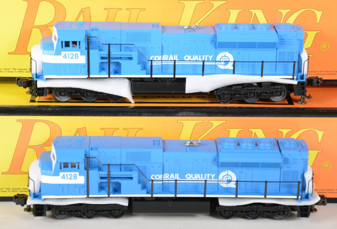 2 MTH RailKing 30-2120-0 Conrail SD-90 Mac Diesels (1 of 2)