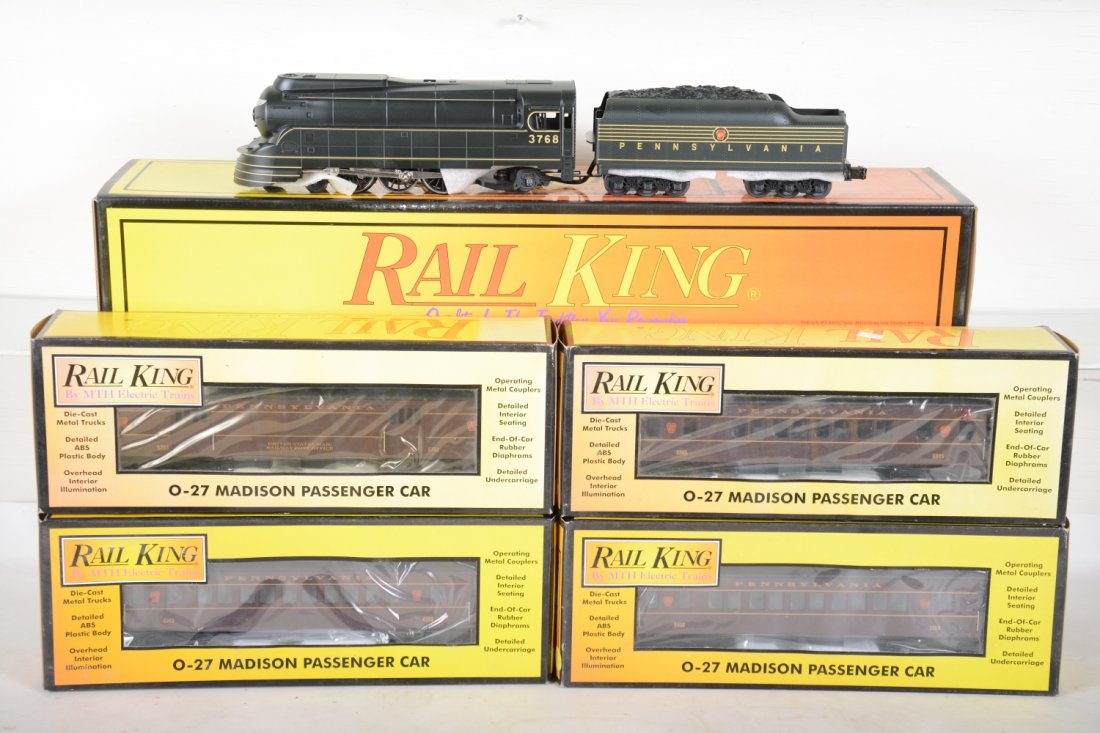 MTH RailKing PRR Passenger Set (1 of 2)