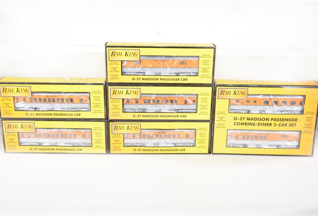 MTH RailKing D&RGW Madison Heavyweights (1 of 2)