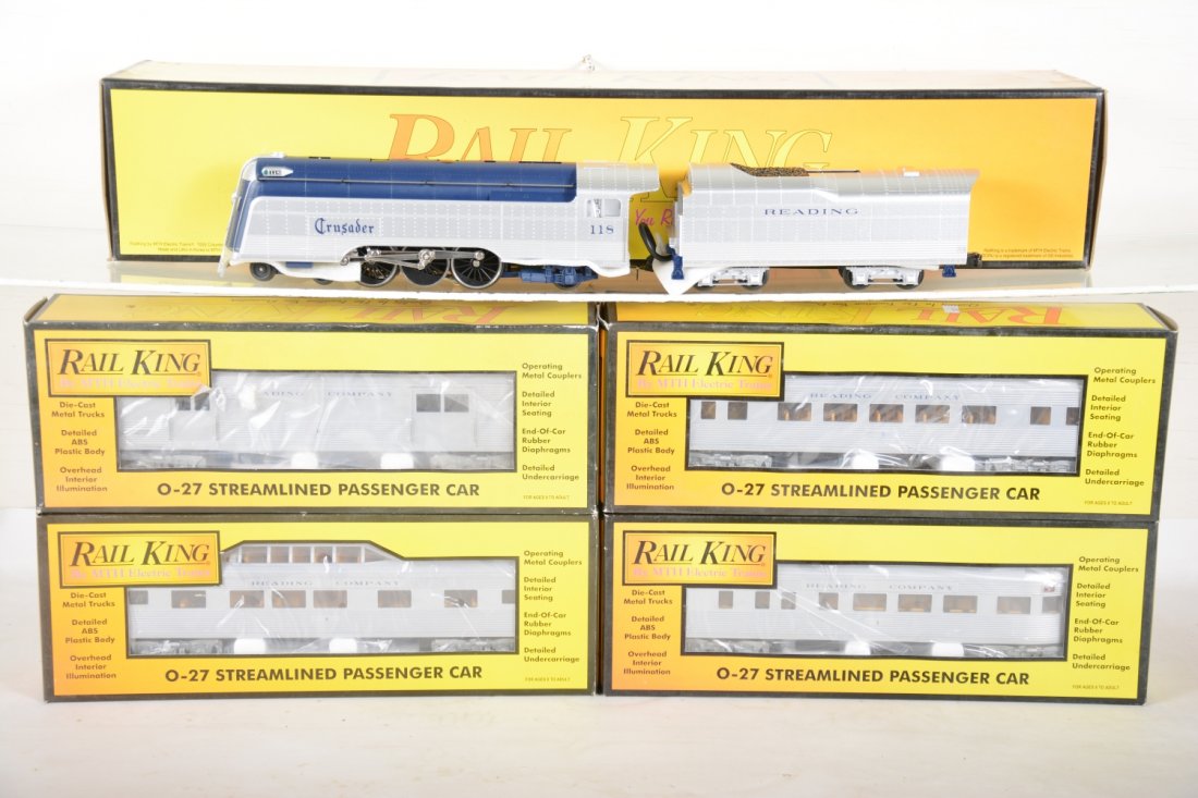 MTH RailKing Reading Crusader Set (1 of 2)