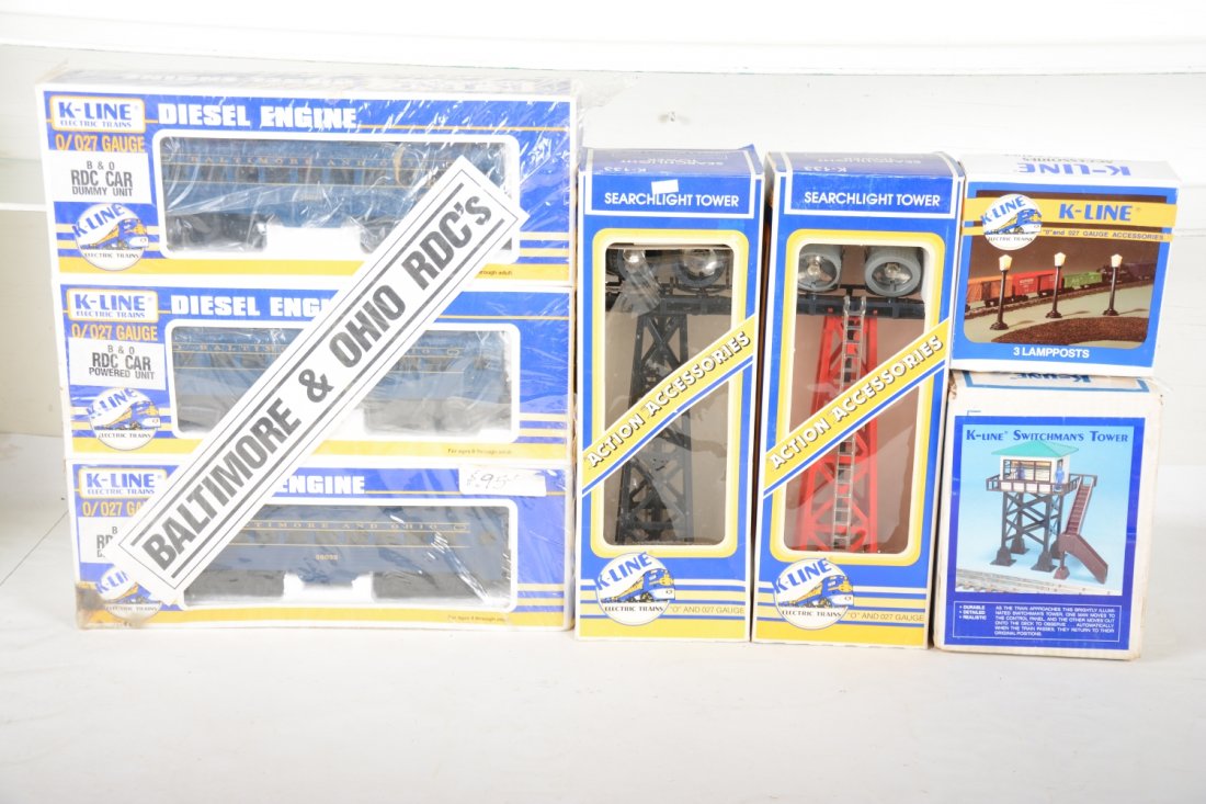 K-Line Budd Set & Accessory Lot (1 of 2)