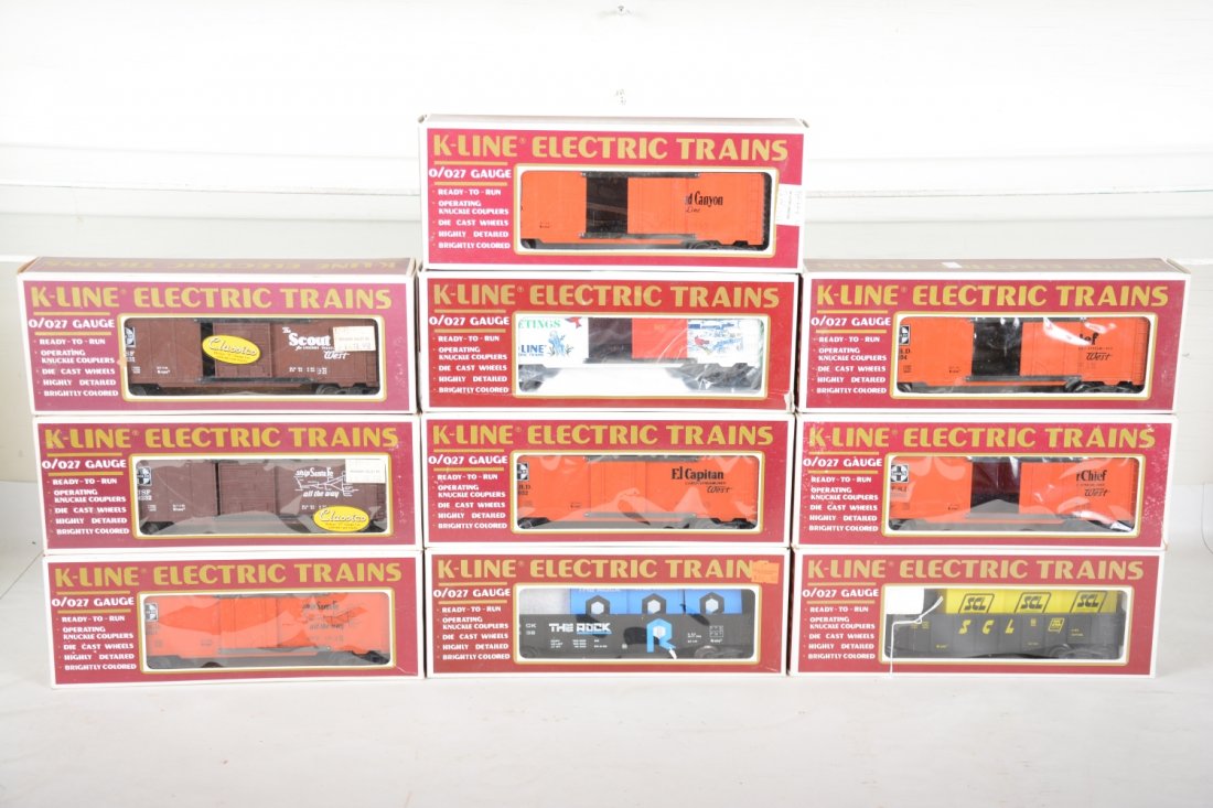 K-Line Freight Cars (1 of 2)