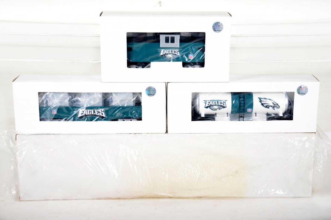 MTH Philidelphia Eagles NFL Train Set (1 of 2)