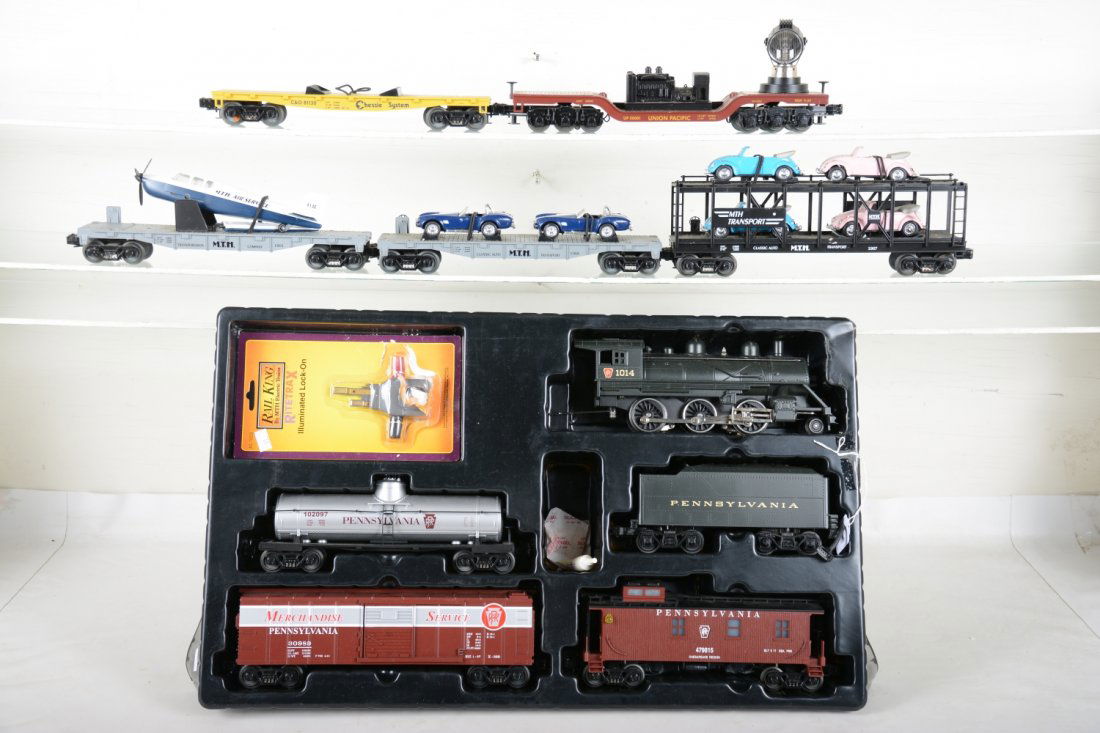 MTH PRR Steam Freight Set (1 of 4)