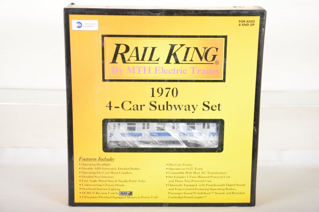 MTH RailKing 30-2122-0 NY Subway Set (1 of 2)