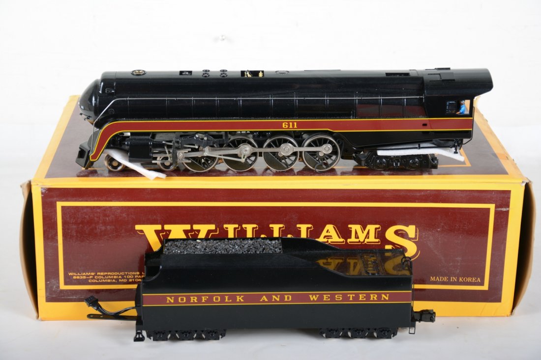 Williams Brass 5601 N&W J Steam Locomotive (1 of 2)