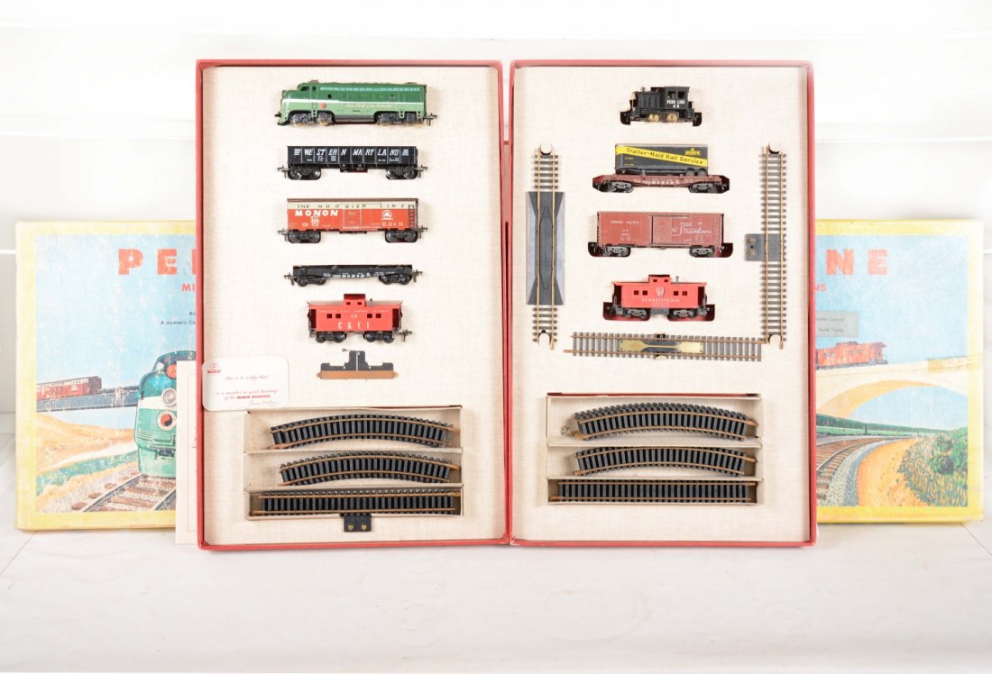 2 Early 1956 Penn Line HO Sets 5601 & 5502 (1 of 8)