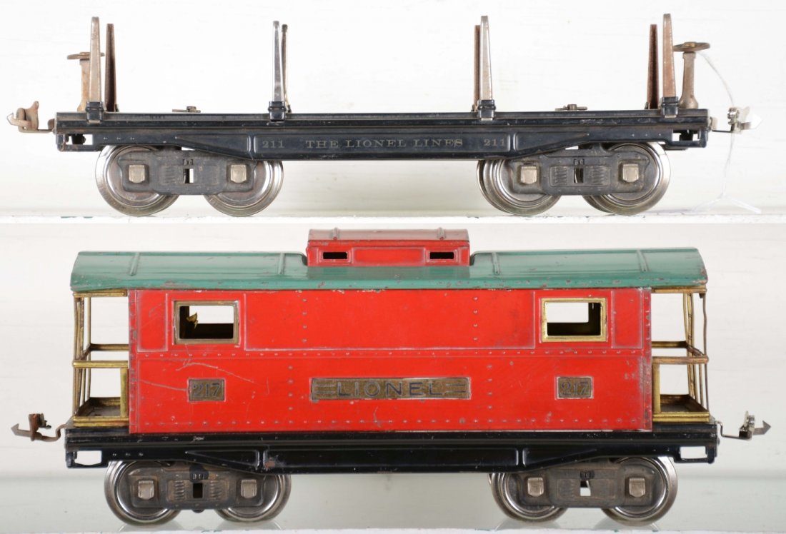 Clean Lionel 211 & 217 Freight Cars (1 of 4)
