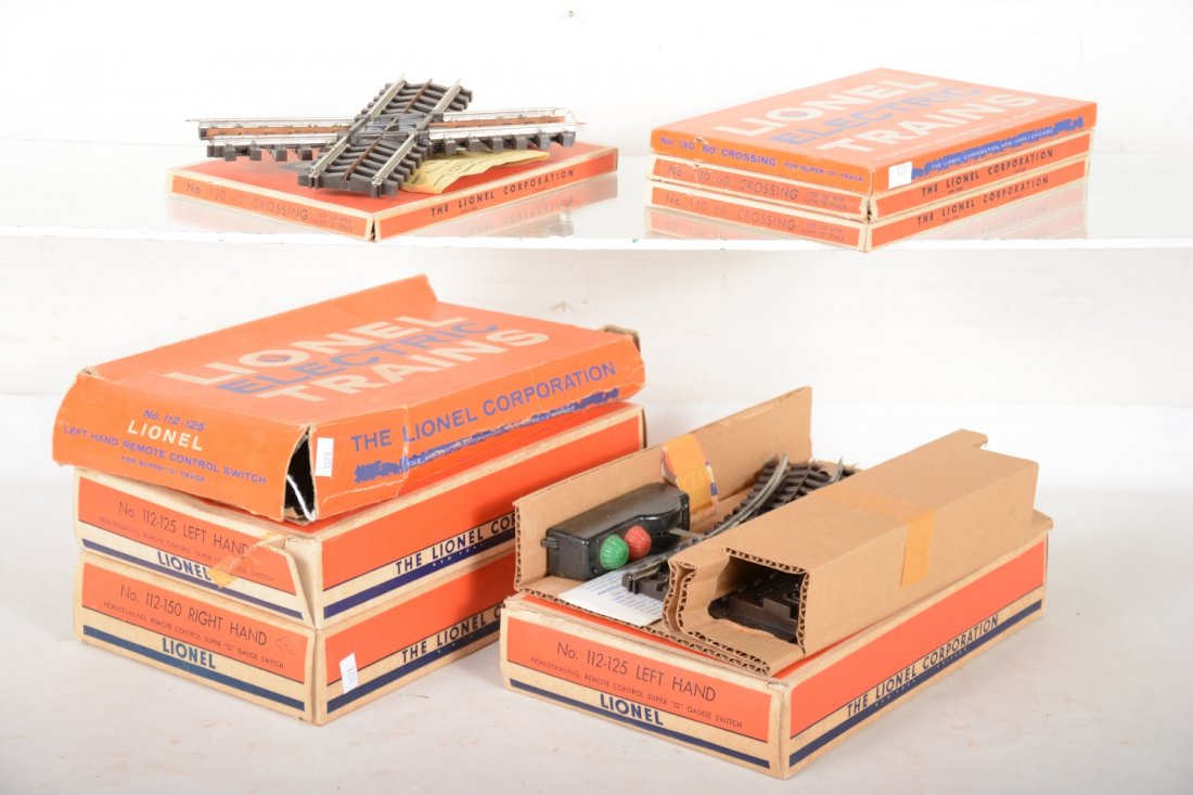 Boxed Lionel Super O Switches & Cross Tracks (1 of 2)