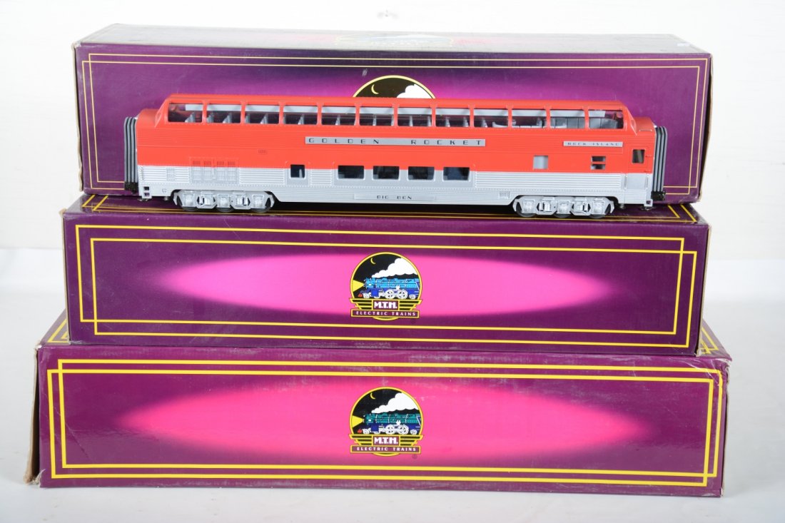 MTH Premier Rock Island Streamline Cars (1 of 2)