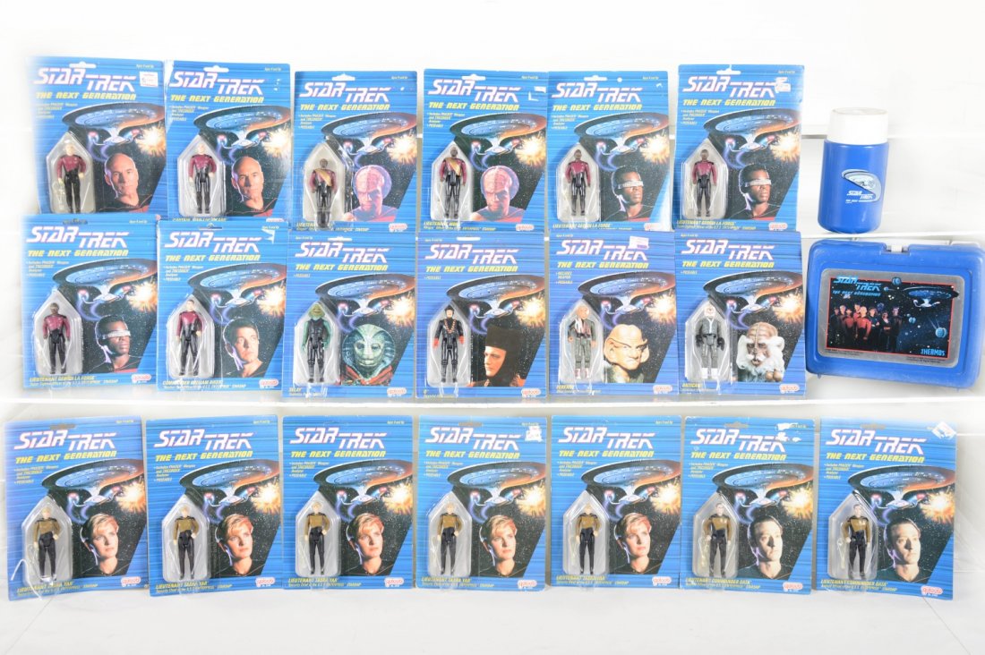 Star Trek Next Generation Action Figures, Plus (1 of 2)