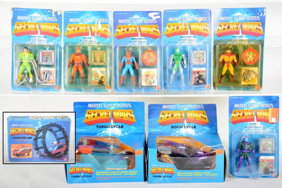 Secret Wars Action Figure & Vehicle Lot (1 of 4)