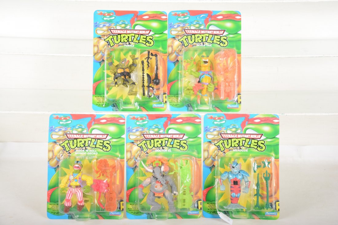 5 Teenage Mutant Ninja Turtles Lot (1 of 2)