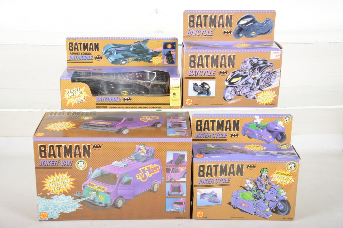 Toy Biz Batman Action Figure Vehicles (1 of 3)