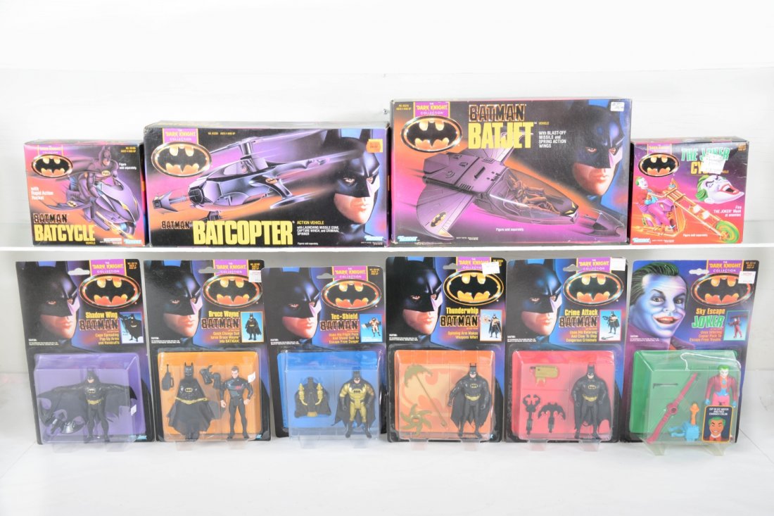 1990 Batman Dark Knight Action Figures & Vehicles (1 of 2)