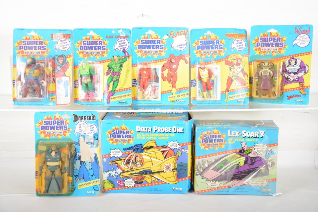 1984 Kenner Super Powers Action Figures & Vehicles (1 of 3)