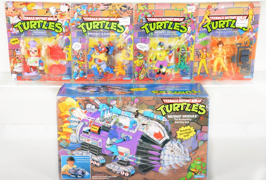 Teenage Mutant Ninja Turtles Action Figures & Vehicle, (1 of 3)
