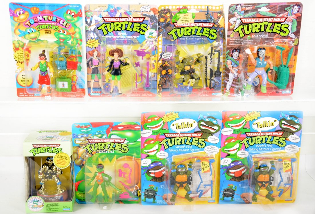 Assorted Teenage Mutant Ninja Turtles Action Figures (1 of 2)