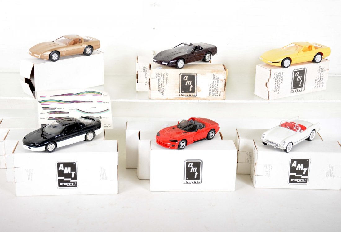 13 Boxed AMT Car Promos (1 of 3)