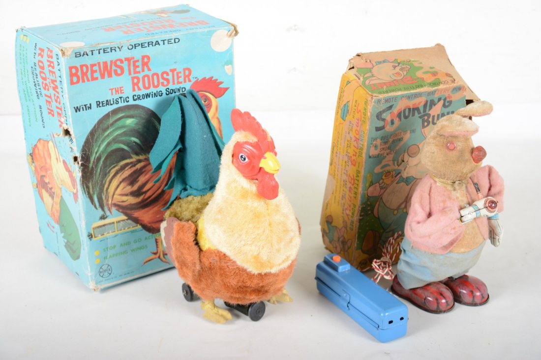 Rosko Toys Battery Op. Mcgregor Smoking Cigar