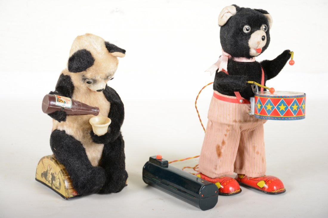 2 Vintage Bear Battery-Op Toys (1 of 3)