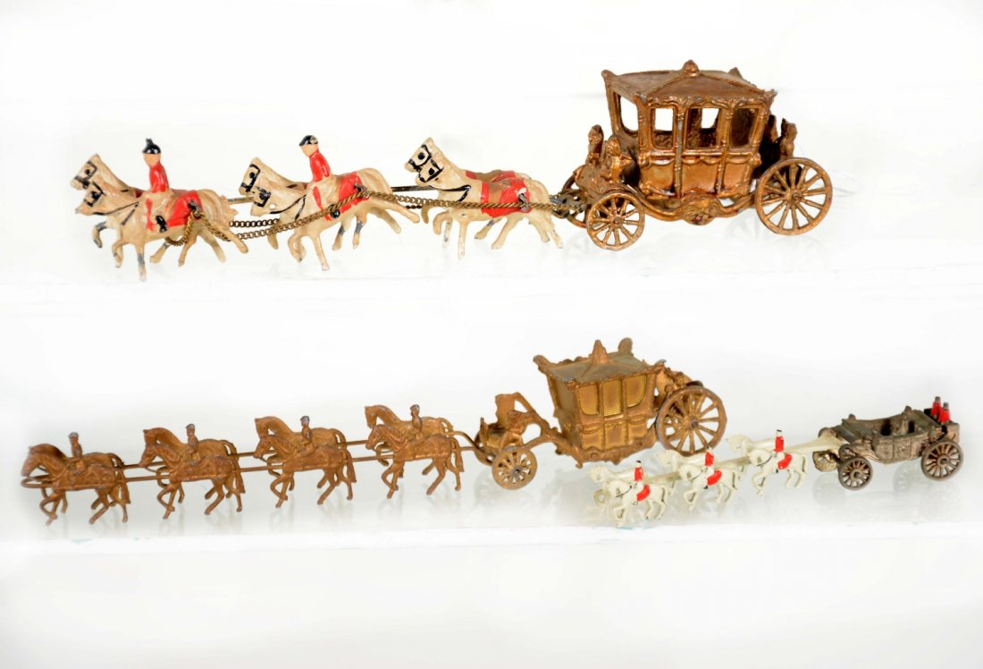 3 Diecast Queens State Coronation Coaches (1 of 4)