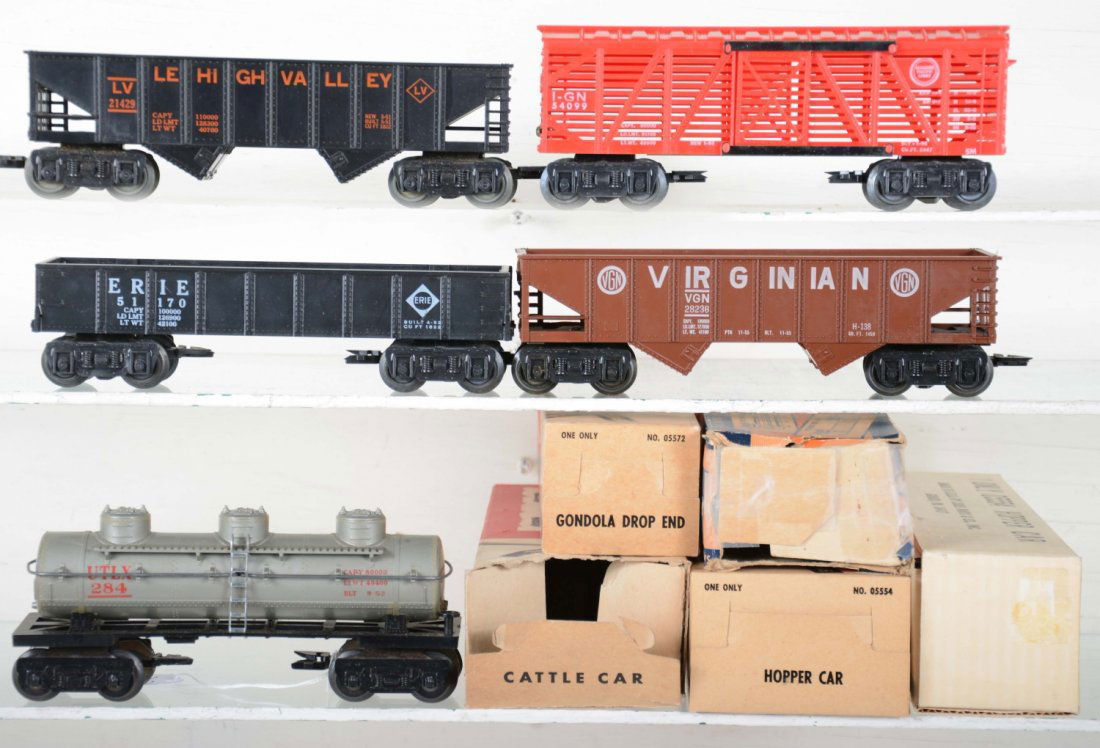 Boxed Marx Deluxe Freight Cars (1 of 4)