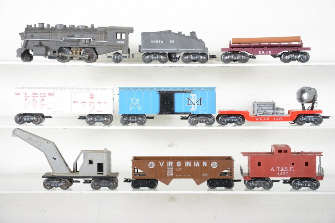 Marx Steam Freight Set (1 of 4)