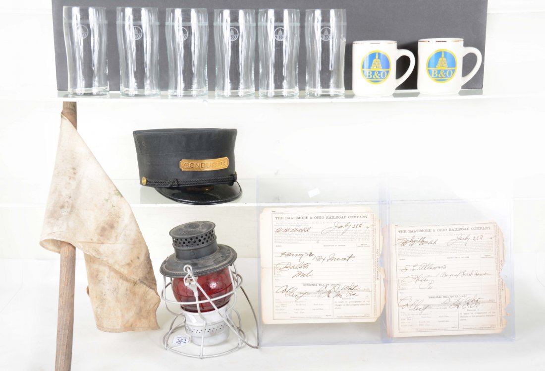 Vintage B&O Railroad Artifacts (1 of 3)