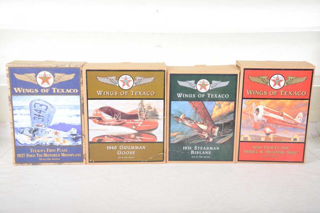 4 Boxed Texaco Airplanes (1 of 2)