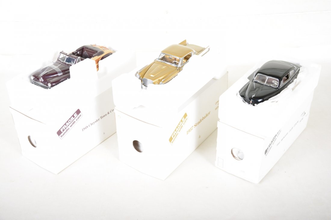3 Danbury Mint 1/24 Scale Vehicles (1 of 2)