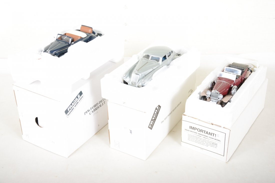 3 Danbury Mint 1/24 Scale Vehicles (1 of 2)