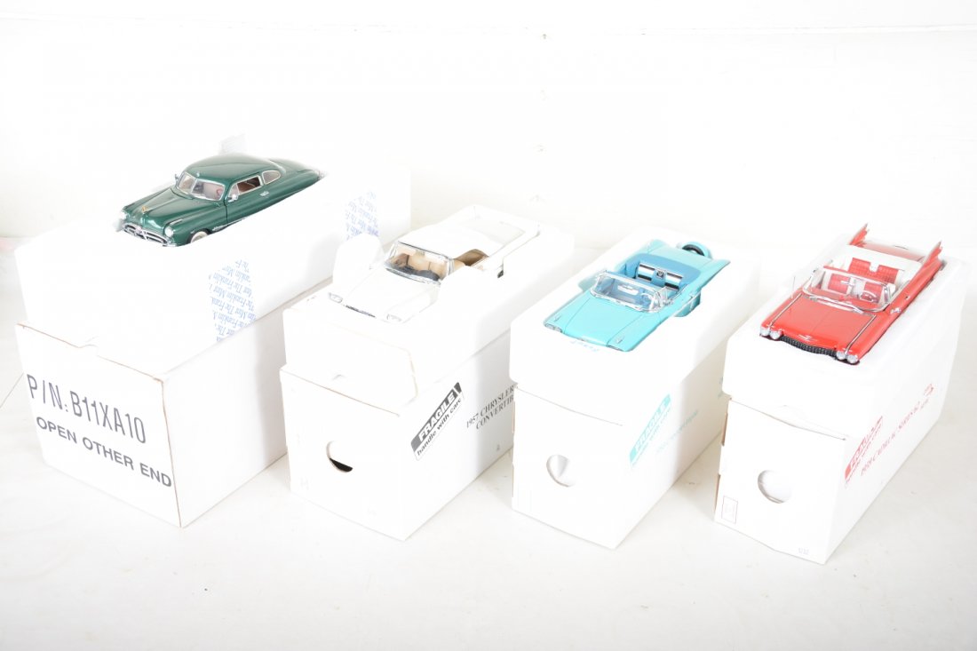 4 Danbury & Franklin Mint 1/24 Scale 1950s Cars (1 of 2)