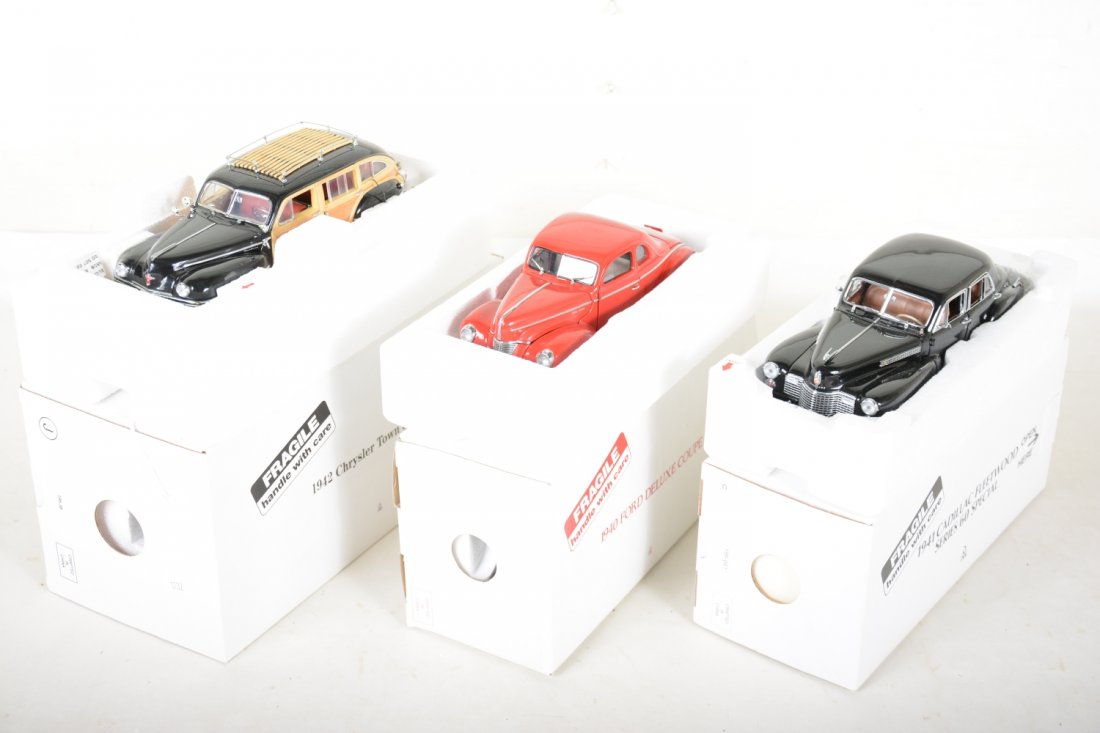 3 Danbury Mint 1/24 Scale 1940s Vehicles (1 of 2)