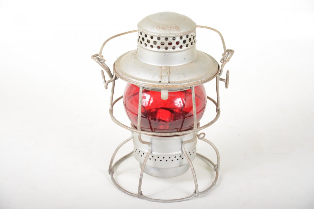 Nice Adlake Kansas City Southern Railroad Lantern (1 of 3)