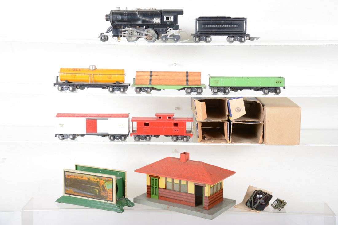 American Flyer Prewar Train Set (1 of 4)