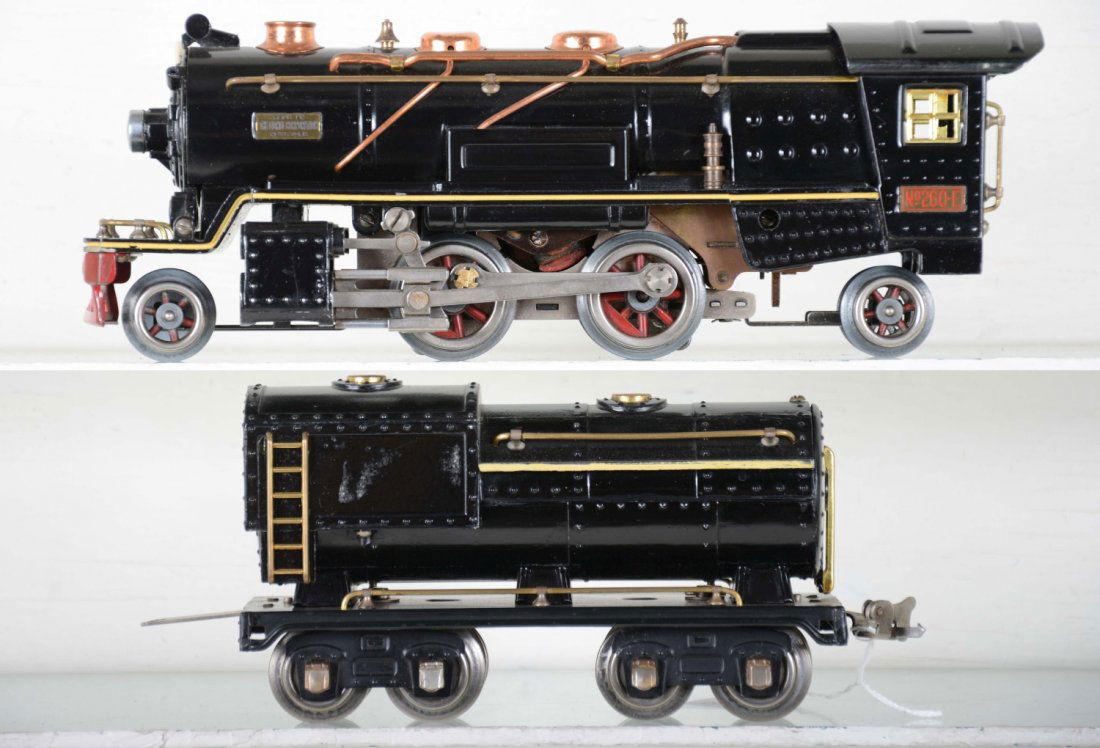 Clean Early Lionel 260E Steam Locomotive (1 of 4)