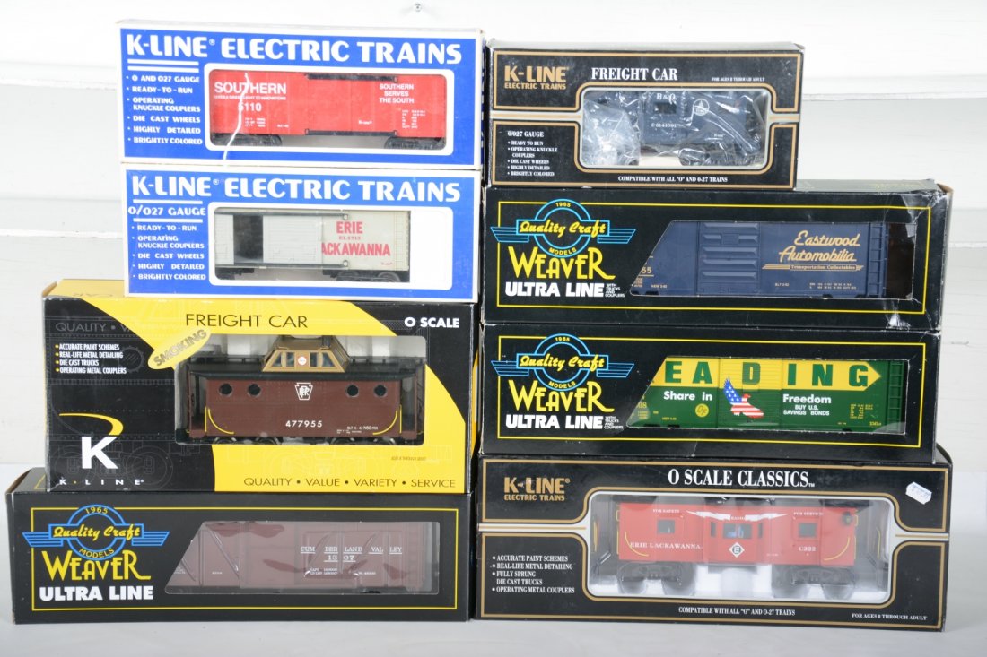 Weaver & K-Line Freight Cars (1 of 2)