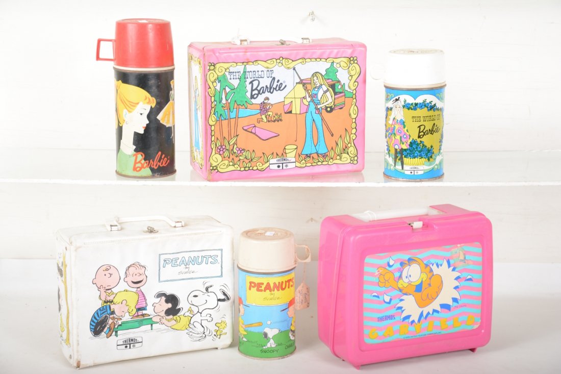 Vintage Lunchbox & Thermos Lot (1 of 3)