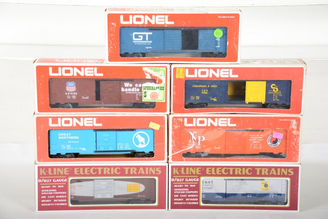 Boxed Modern Freight Cars (1 of 2)