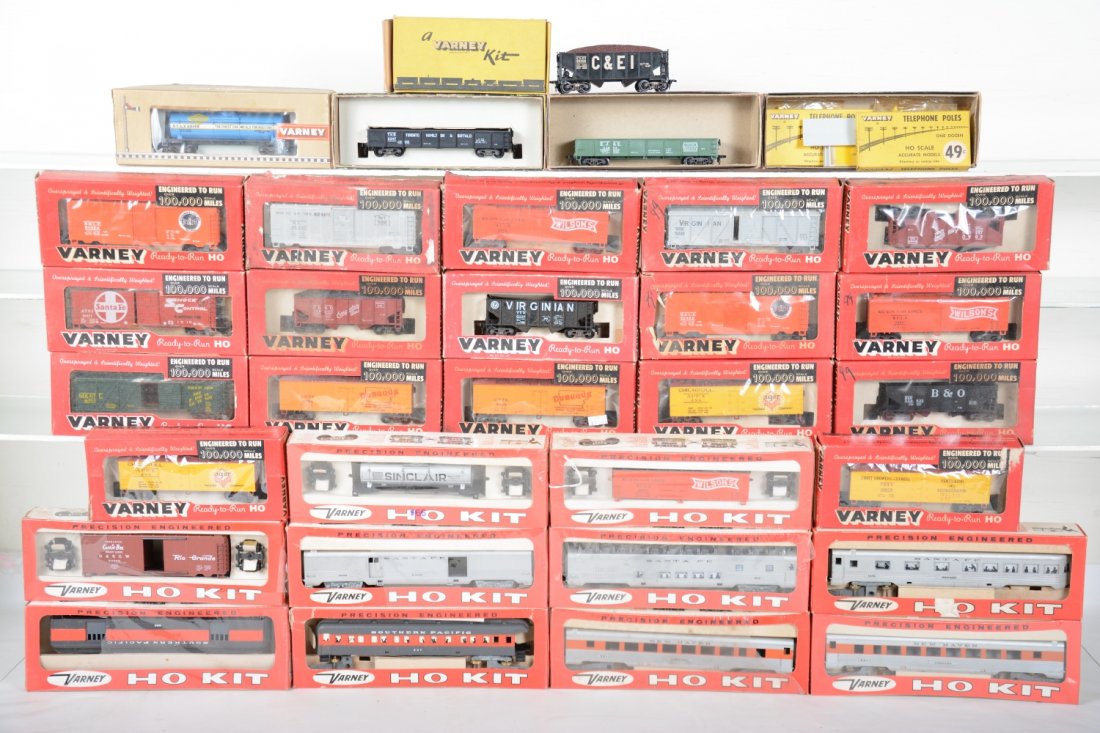 Boxed Varney HO Freight & Passenger Cars (1 of 2)