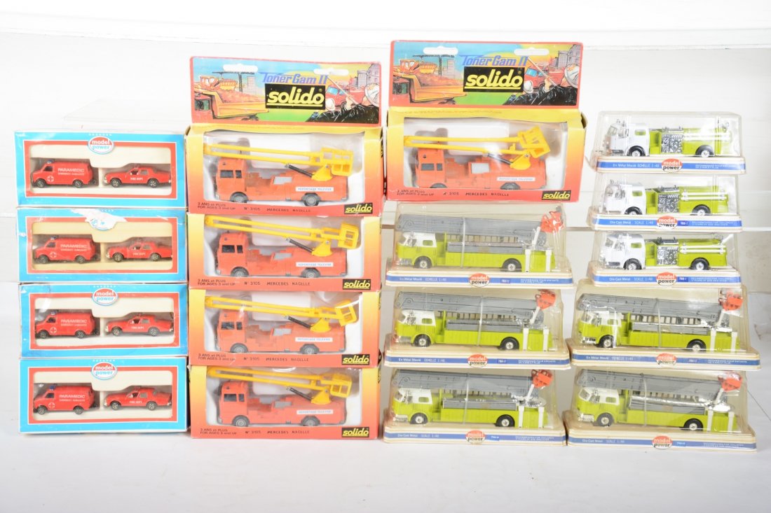 Solido & Model Power Fire Trucks, Plus (1 of 2)